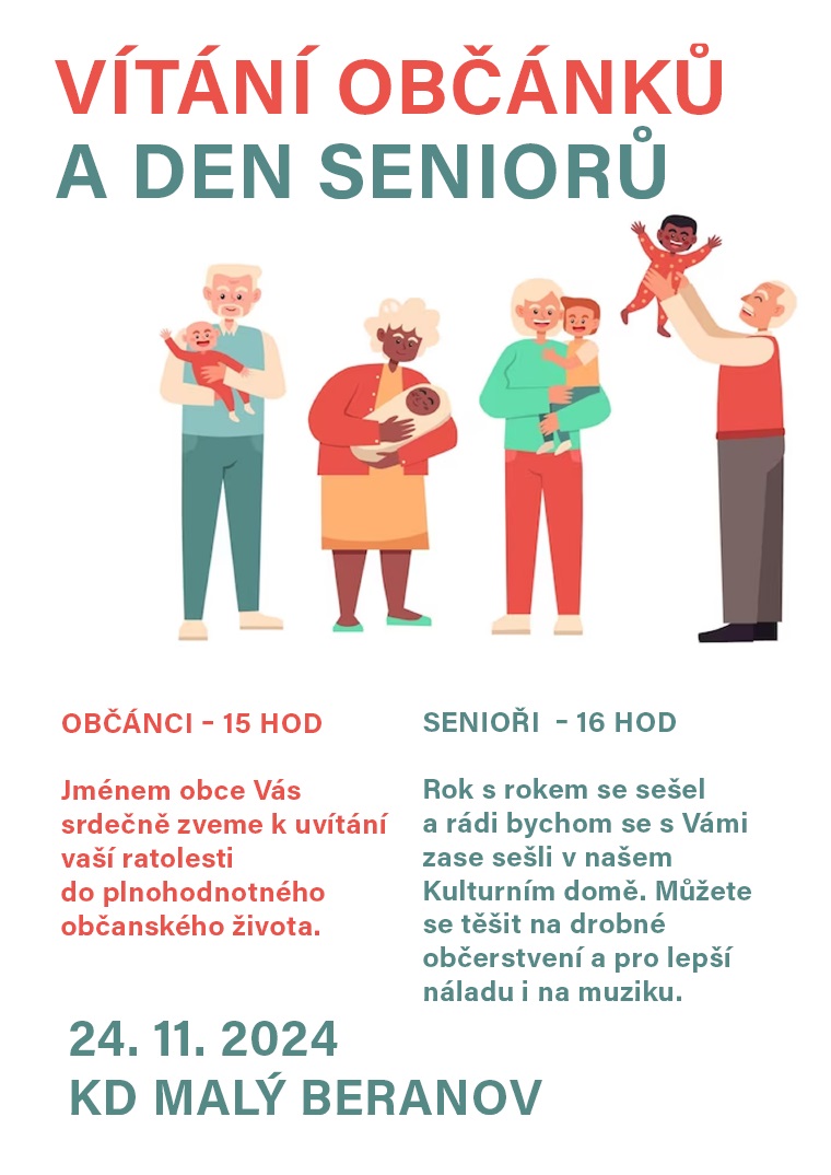 Vítání občánků a setkání seniorů